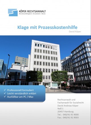 Klage und Prozesskostenhilfeantrag
