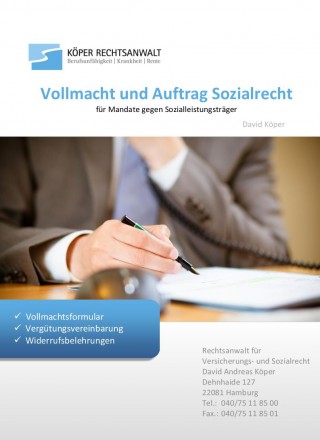 Vollmacht und Auftrag Sozialrecht Vollmacht und Auftrag Sozialrecht