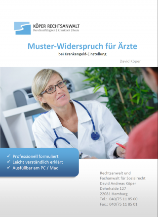 Muster-Widerspruch für Ärzte