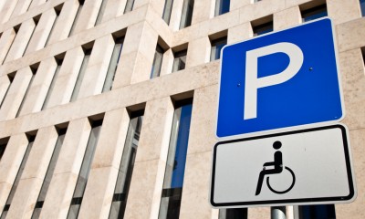 Behindertenparkplatz