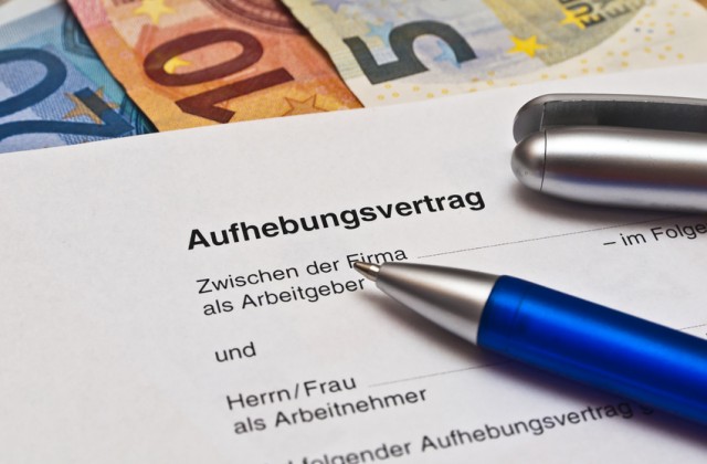 Aufhebungsvertrag